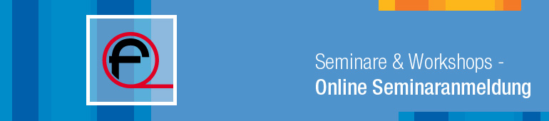 Seminare & Workshops - Online Seminaranmeldung